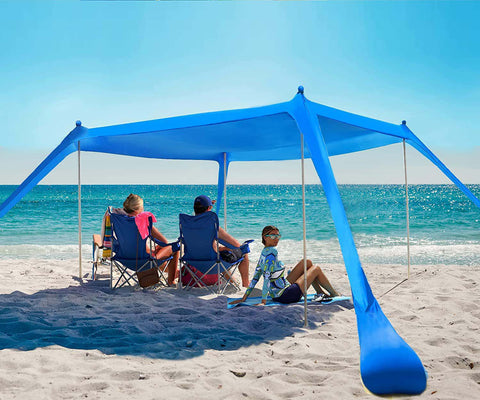 Portable Beach Tent and Sunshine Shelter UPF50+