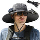 Solar Fan Hat For Outdoor Use