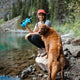 using mini water filter at outdoor