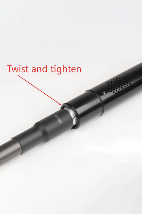 Battery Powered Carbon Fiber Landing Net with Extendable Handle