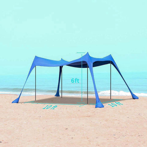 Portable Beach Tent and Sunshine Shelter UPF50+